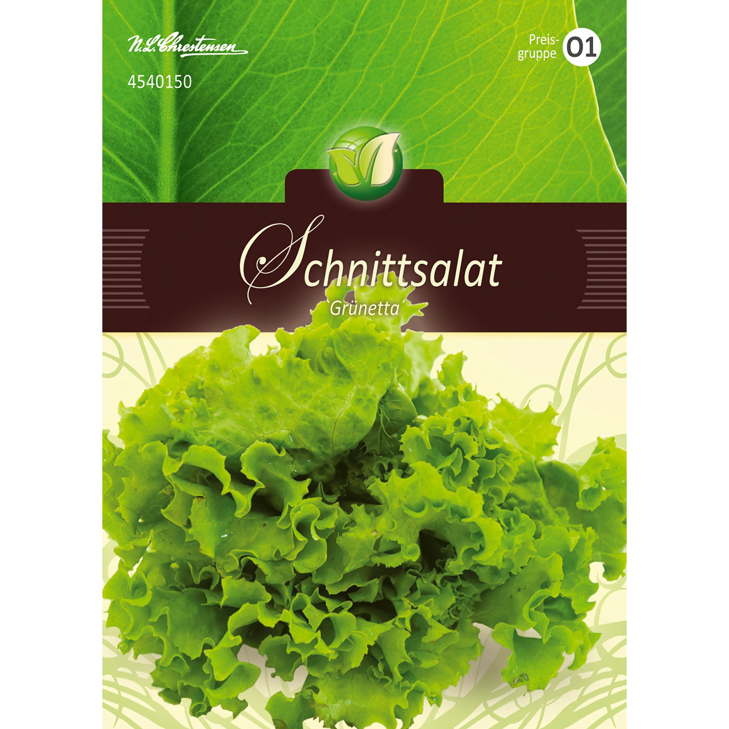 Schnittsalat, Grünetta für 4-6 lfd. Meter