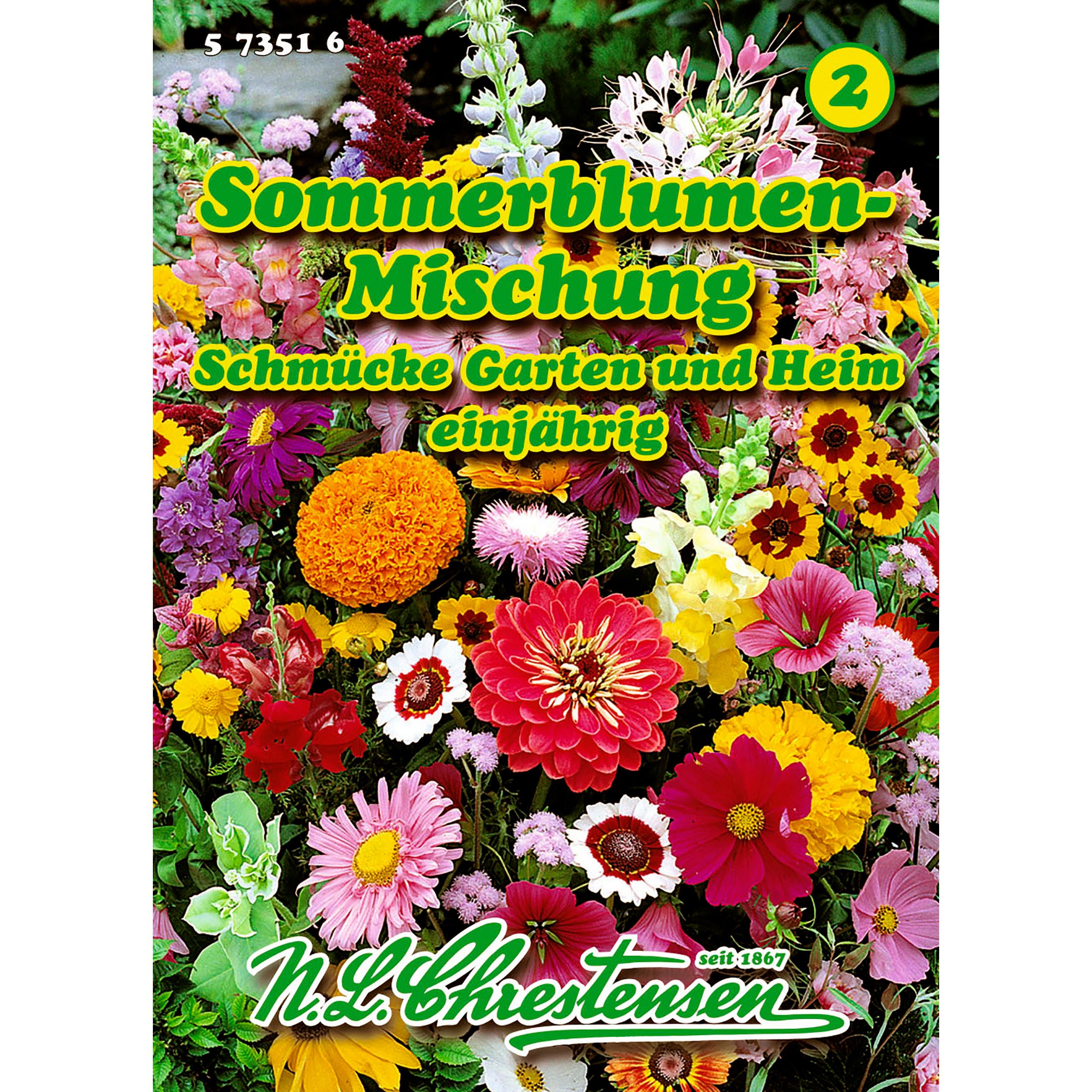 Sommerblumen-Mischung, Schmücke Garten u. Heim