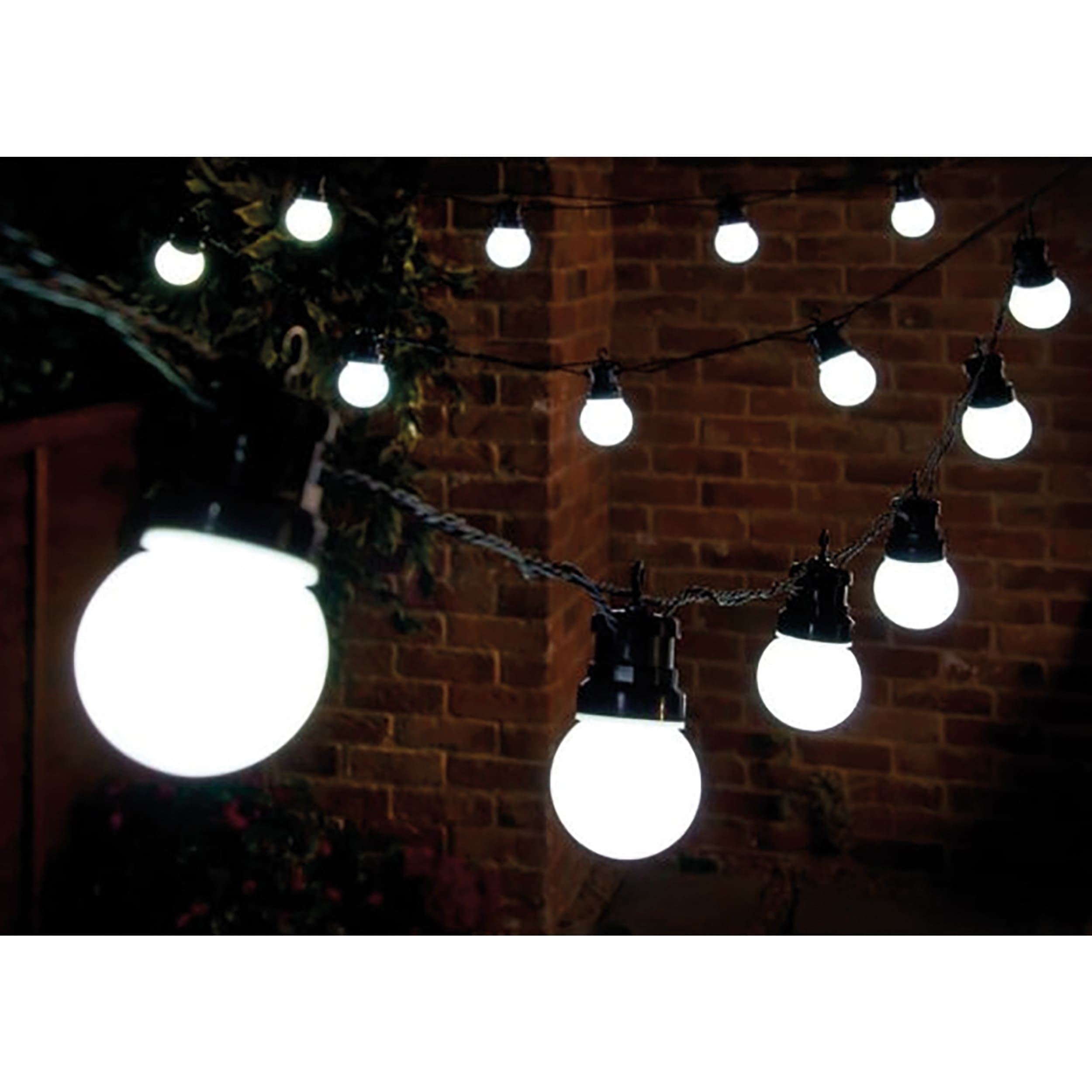 Girlanden-Lichterkette 24 Glühlampen 3 m